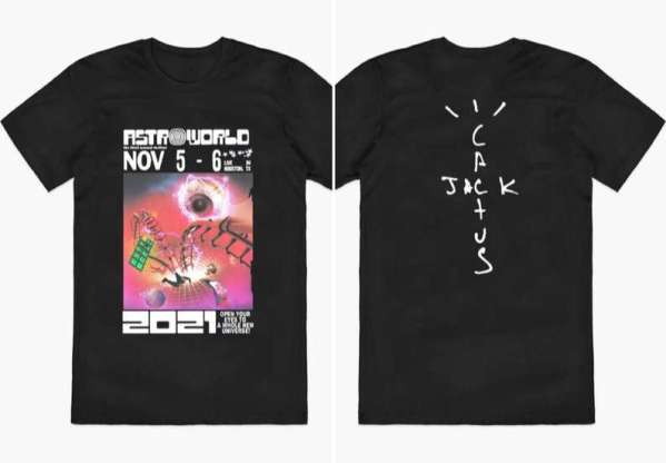 Travis Scott Astroworld Final Cactus Jack 2021 Graphic T-Shirt
