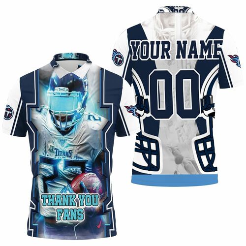 Tye Smith 23 Tennessee Titans Super Bowl Thank You Fan Personalized 3D All Over Print Polo Shirt