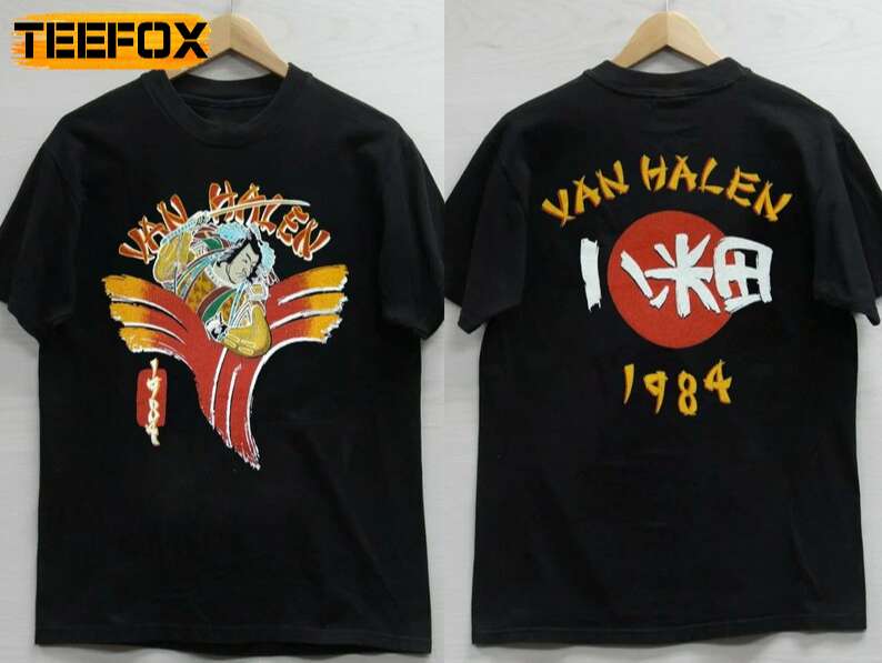 Van Halen 1984 Japan Samurai Tour T-Shirt