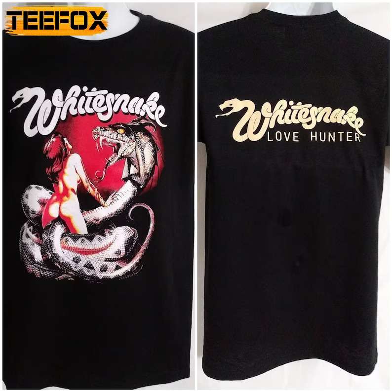 Whitesnake Lovehunter OG 80s 1979 T-Shirt