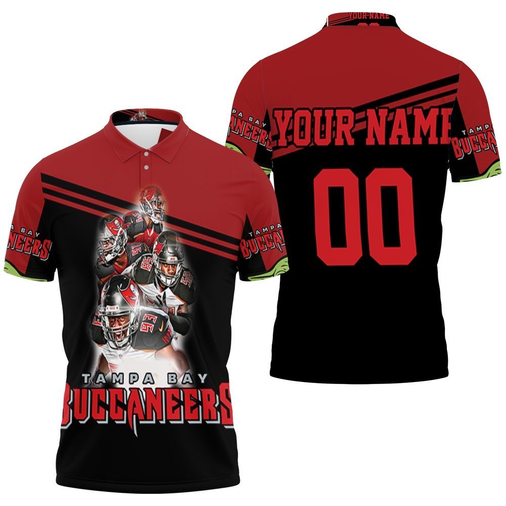 Yoda Tampa Bay Buccaneers Green Helmet Nfc South Champions Super Bowl Personalized 3D All Over Print Polo Shirt