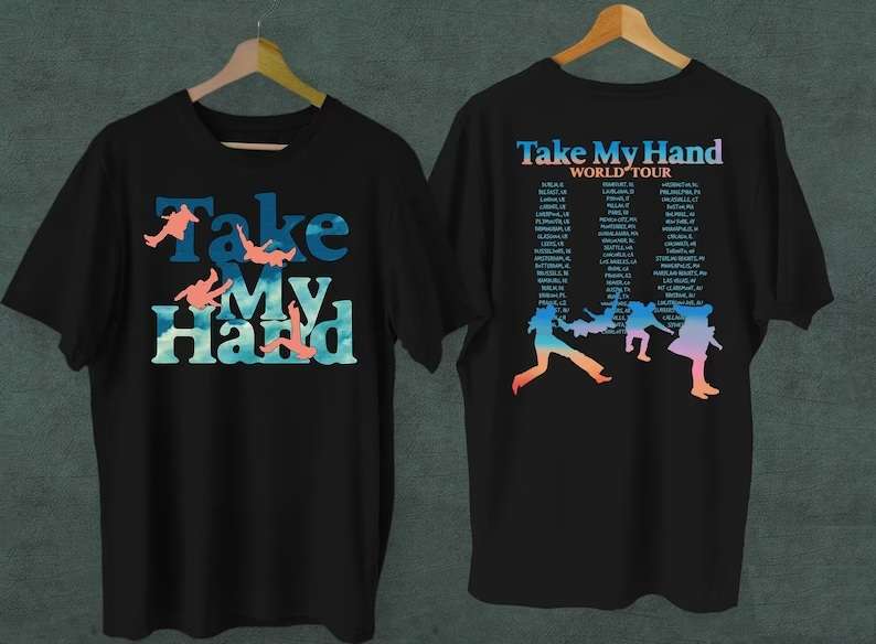 5SOS Take My Hand Tour Concert 2022 T-Shirt Music Lover