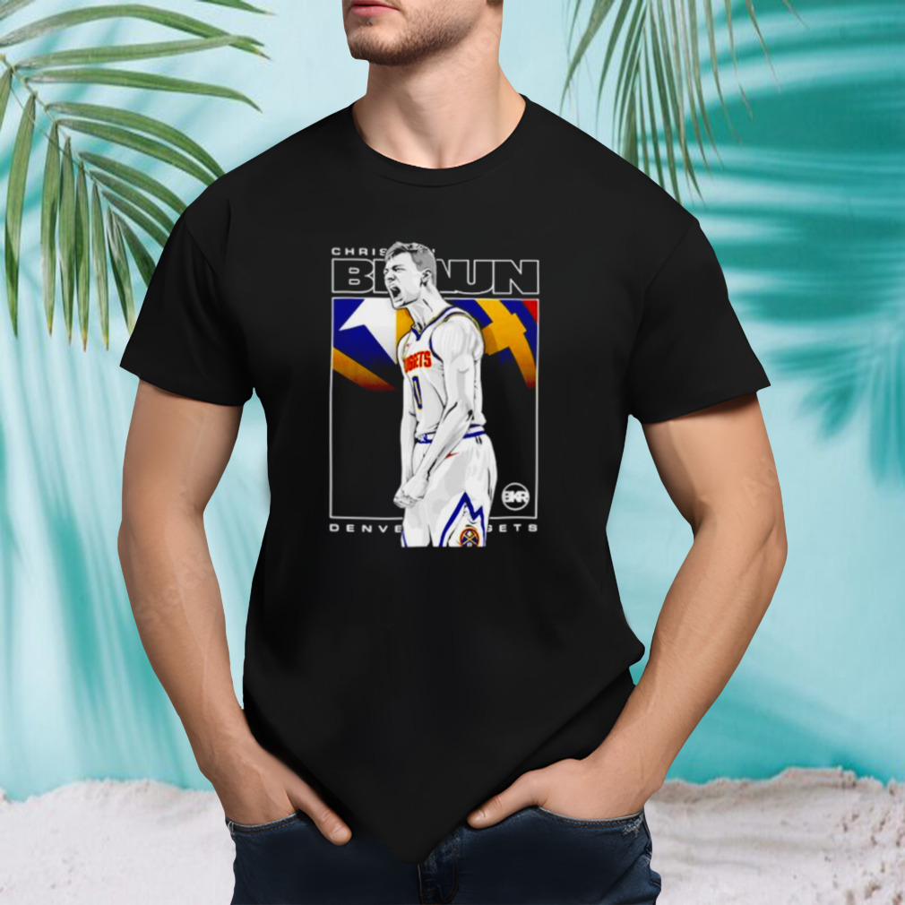Andrew Justin Christian Braun Denver Nuggets shirt