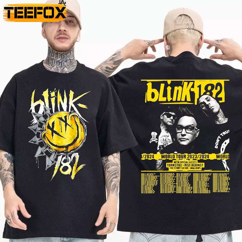 Blink-182 World Tour 2023-2024 T-Shirt