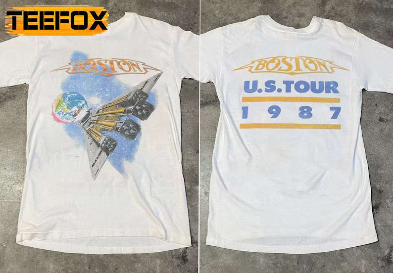 Boston World Tour Concert 1987 T-Shirt