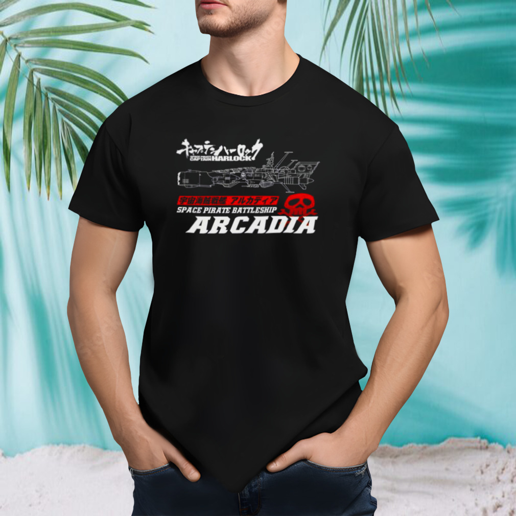 Capitaine Harlock Space Battleship Arcadia shirt