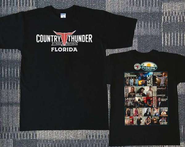 Country Thunder Florida Festival T-Shirt S-5XL