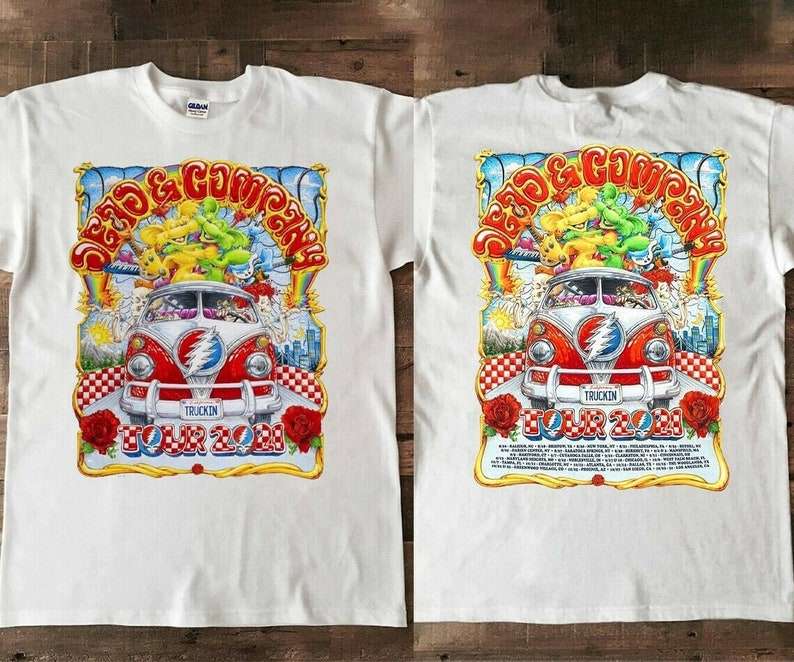 Dead and Company Truckin Tour 2021 Unisex T-Shirt Grateful Dead