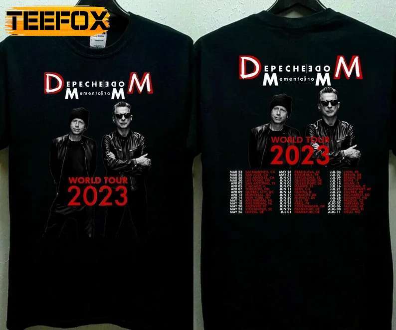 Depeche Mode Memento Mori World Tour 2023 T-Shirt