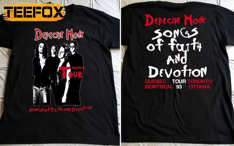 たかみ DepecheMode 1993 Tour Tシャツ biocheck.cl