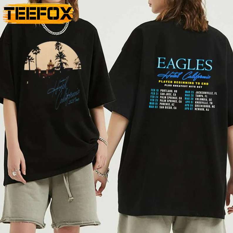 Eagles Hotel California Tour 2023 T-Shirt