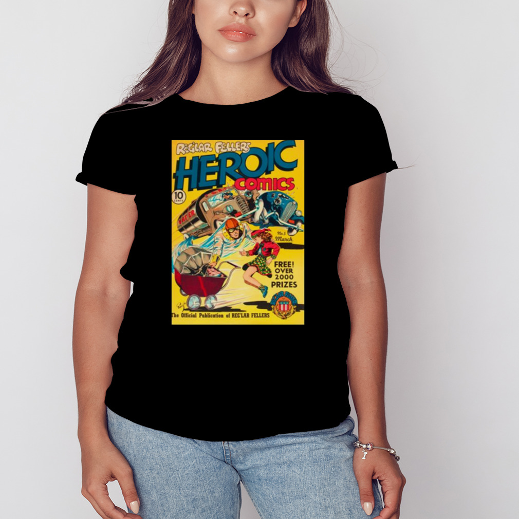 Fellers Heroic 90s Comic Design shirt 2 Women's tshirt