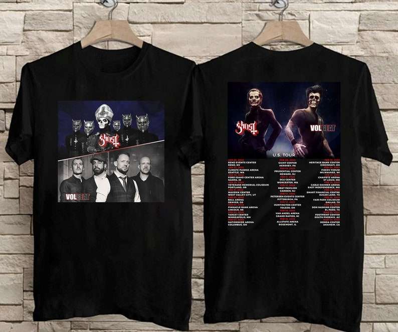 Ghost and Volbeat Live In Concert 2022 T-Shirt