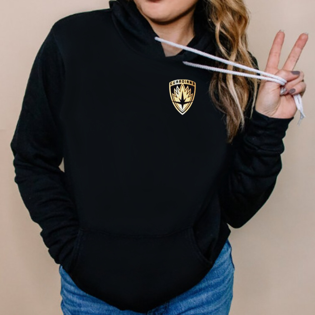 Golden Logo Guardians Of The Galaxy shirt 5 Hoodies