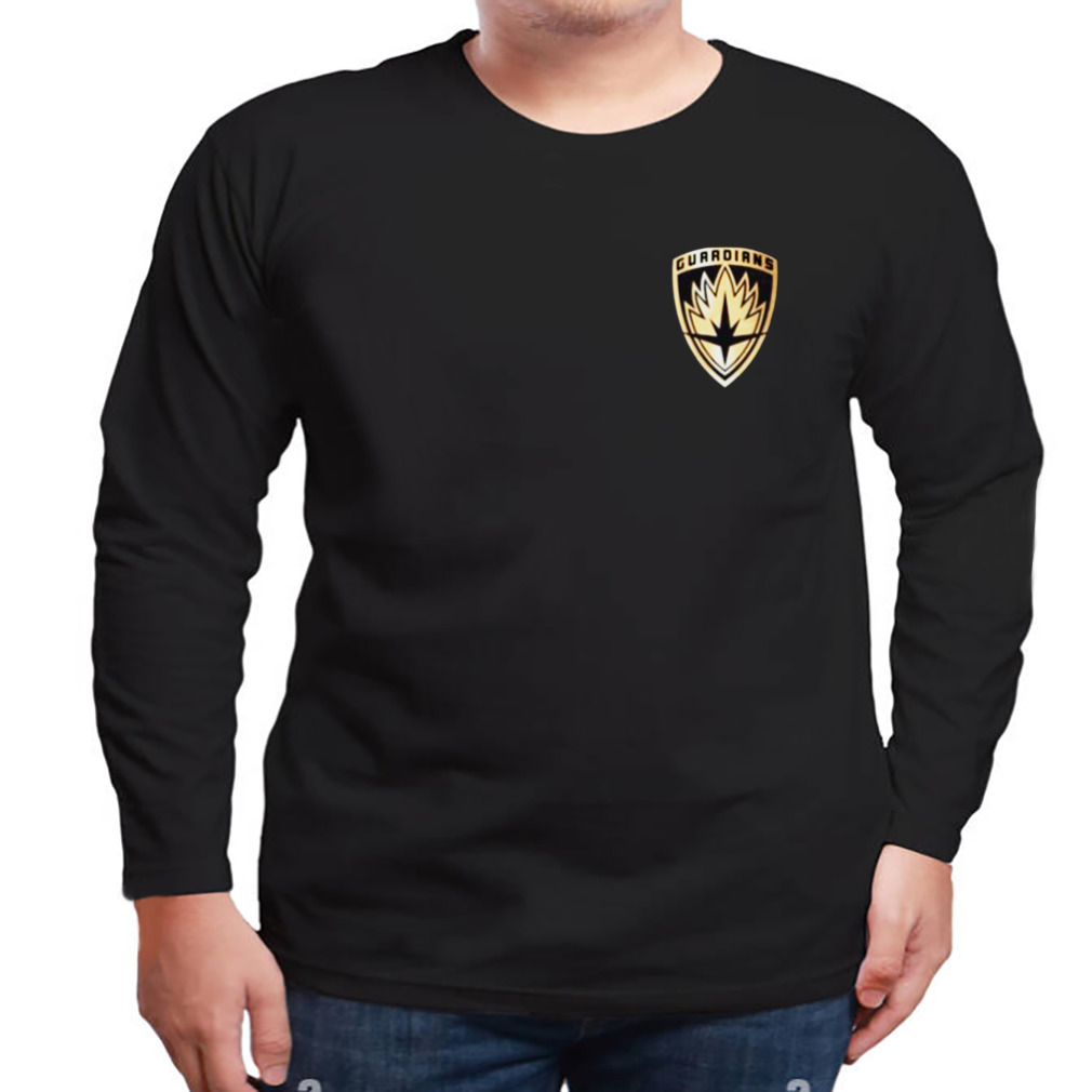 Golden Logo Guardians Of The Galaxy shirt 3 Longsleeve tshirt