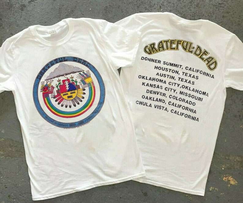 Grateful Dead Tour Vintage T Shirt