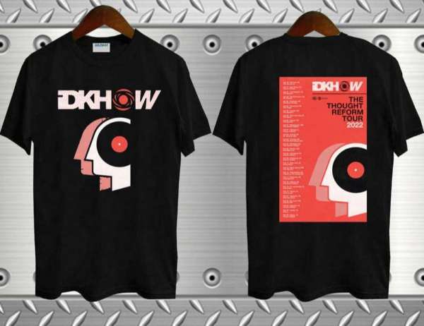 IDKHOW 2022 The Thought Reform Tour Unisex Graphic T-Shirt