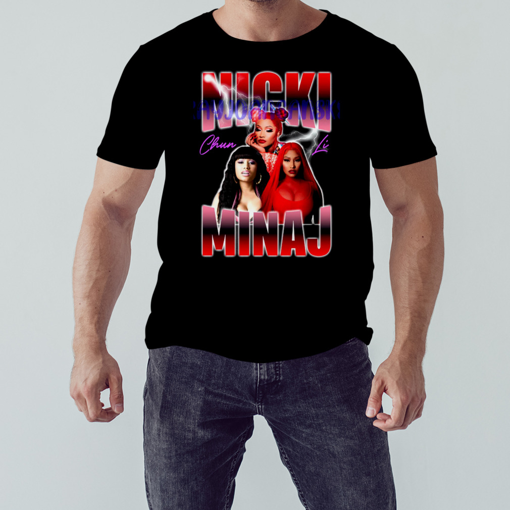 Nicki Minaj Rapper 90s Hip Hop Retro Shirt 1 Unisex tshirt
