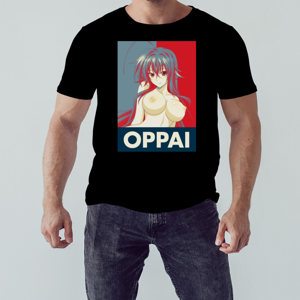 Pop Art High School Dxd Rias Gremory Oppai shirt 1 Unisex tshirt