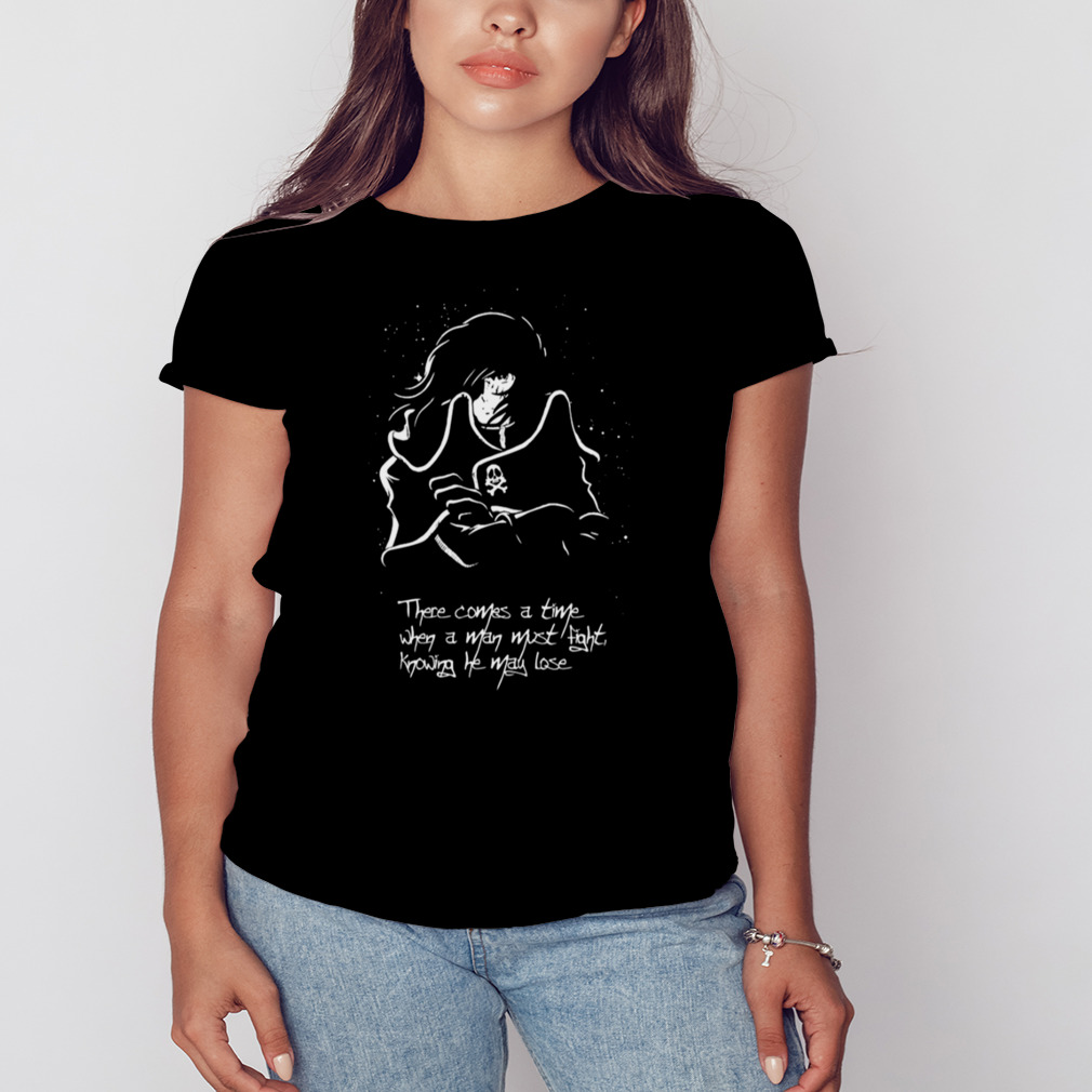 Space Pirate Captain Harlock Quote shirt 2 Women's tshirt