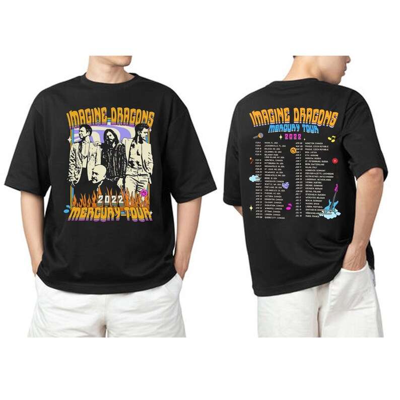 Imagine Dragons Mercury Tour 2022 T-Shirt