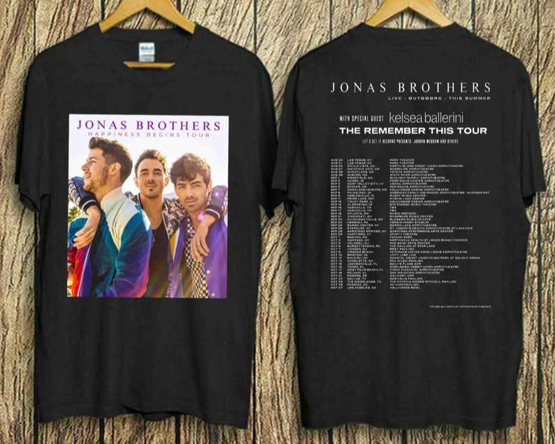 Jonas Brothers T Shirt Music Band