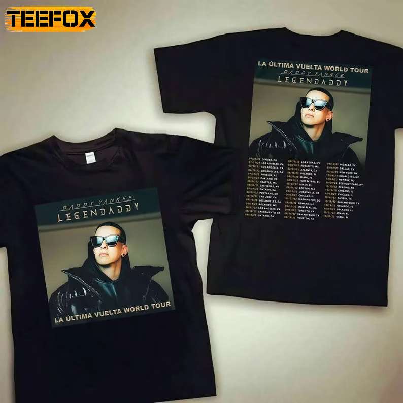 Legendaddy Daddy Yankee La Ultima Vuelta World Tour T-Shirt