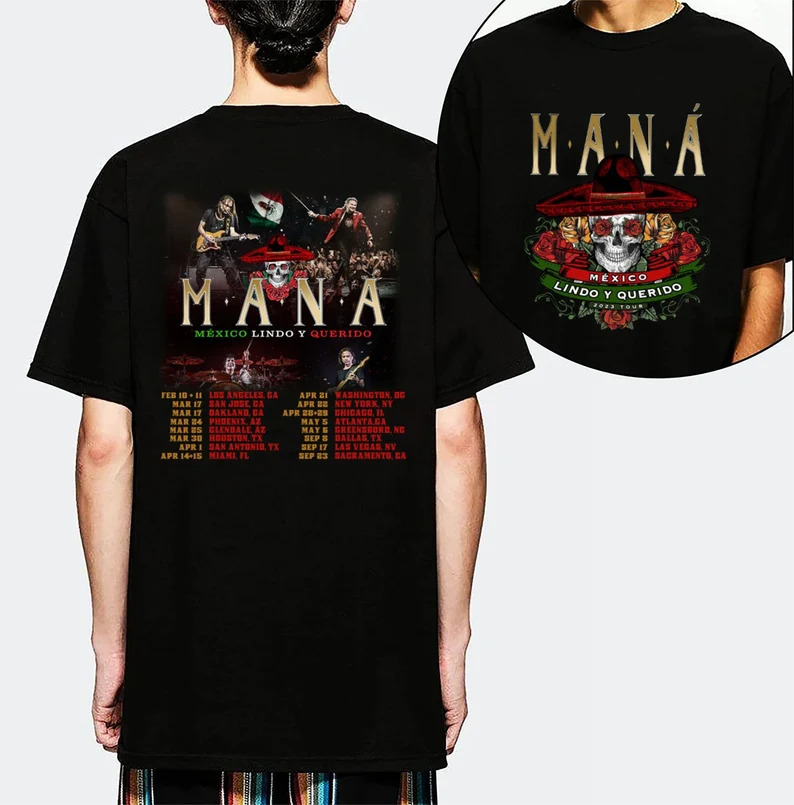 Maná Mexico Lindo y Querido Tour 2023 T-Shirt