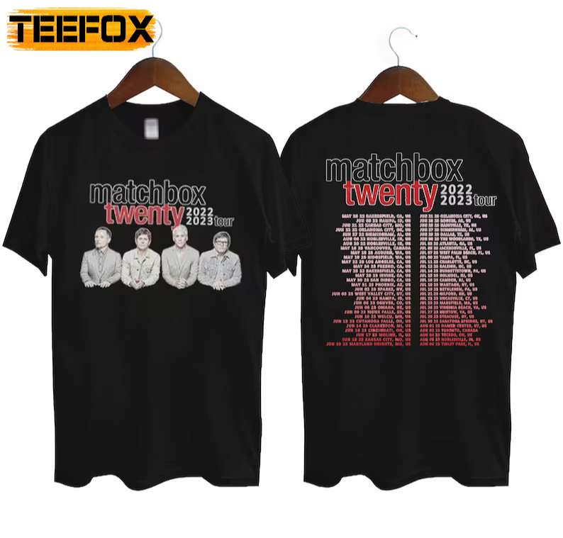 Matchbox Twenty Tour 2022-2023 MB20 T-Shirt