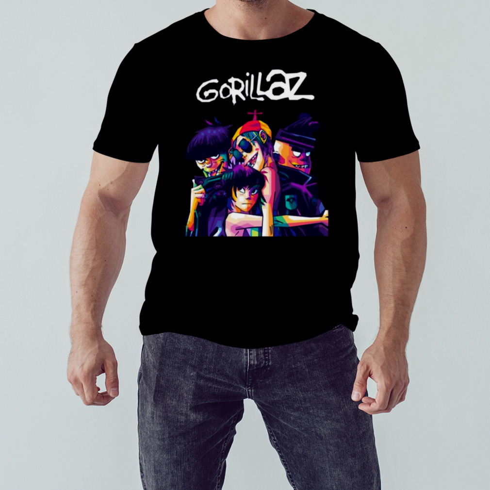 My Favorite People Gordon Lightfoot Gorillaz shirt