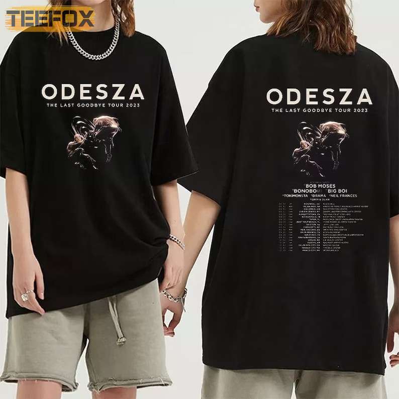 Odesza The Last Goodbye 2023 Tour T-Shirt