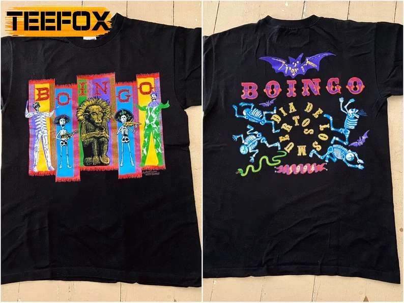 Oingo Boingo Dia De Los Muertos Concert 1994 T-Shirt