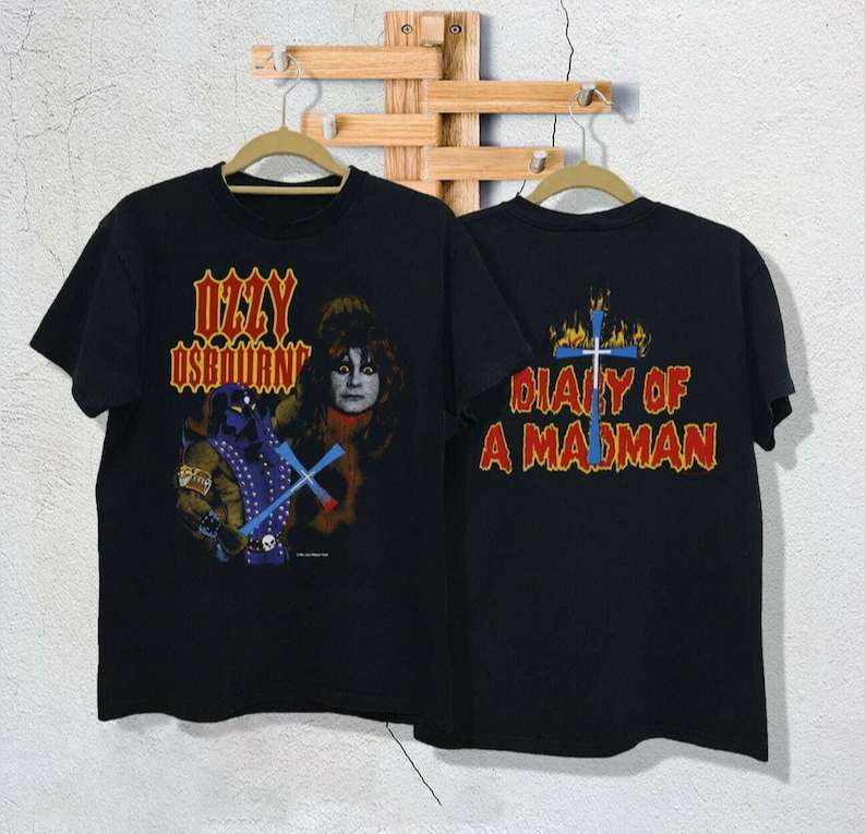 Ozzy Osbourne Diary Of A Madman 1982 T-Shirt