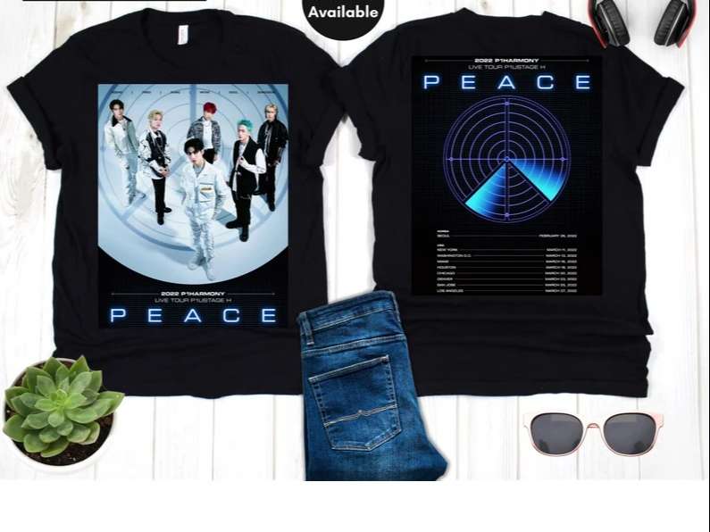 P1HARMONY Peace Tour 2022 T-Shirt