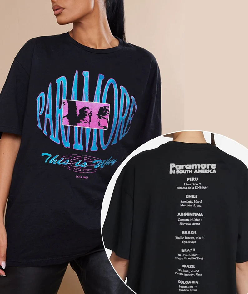 Paramore Band Hayley Williams Unisex T-shirt