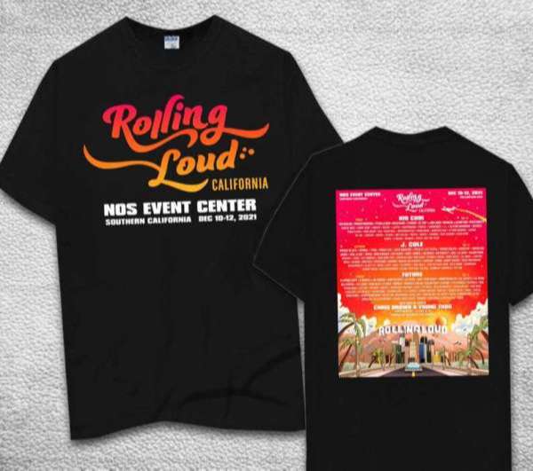 Rolling Loud California Tour Unisex Graphic T-Shirt