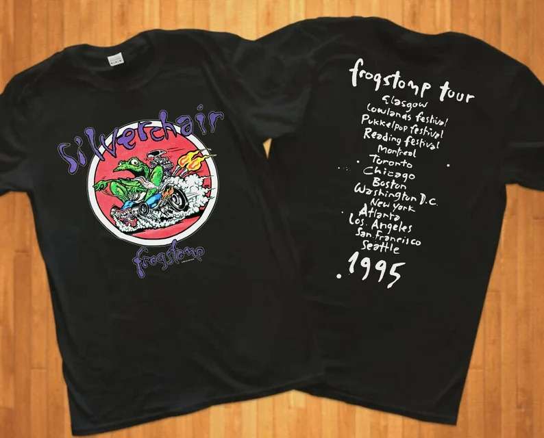 Silverchair Frogstomp Tour Concert T-Shirt Vintage 1995