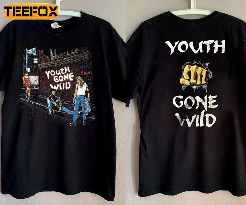 Skid Row Youth Gone Wild Vintage 1989 T-Shirt