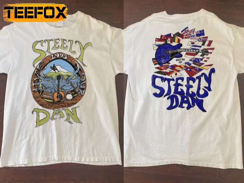 Steely Dan 1993 World Tour T-Shirt