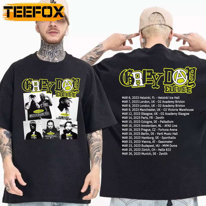 SuicideBoys Grey Day 2023 Tour Band Members T-Shirt