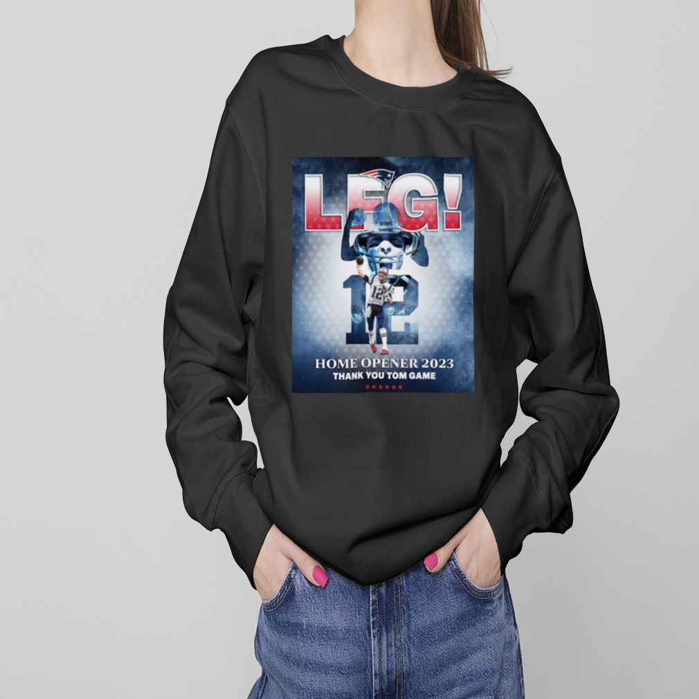 Official Tom Brady lfg home opener 2023 thank you tom game T-shirt