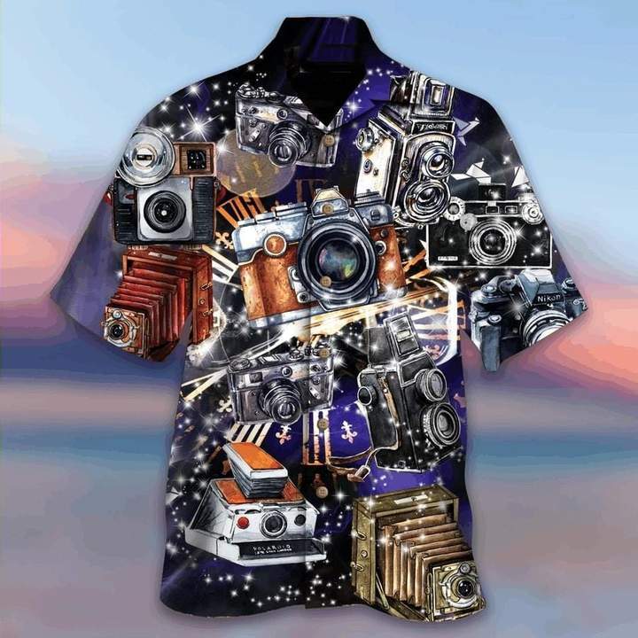 Good Cameras Keep Great Memories Hawaiian Shirt