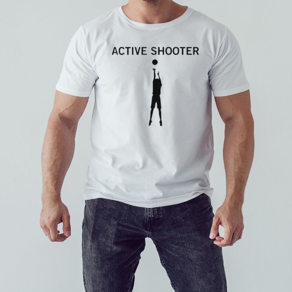 Trending active shooter basketball Shirt, hoodie, sweater, long