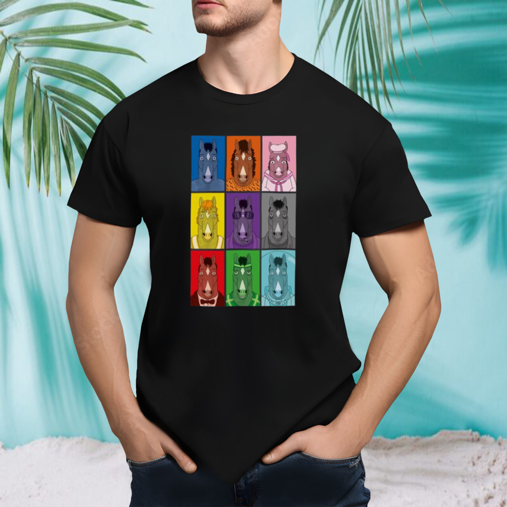 Graphic Bojack Horseman Colors shirt