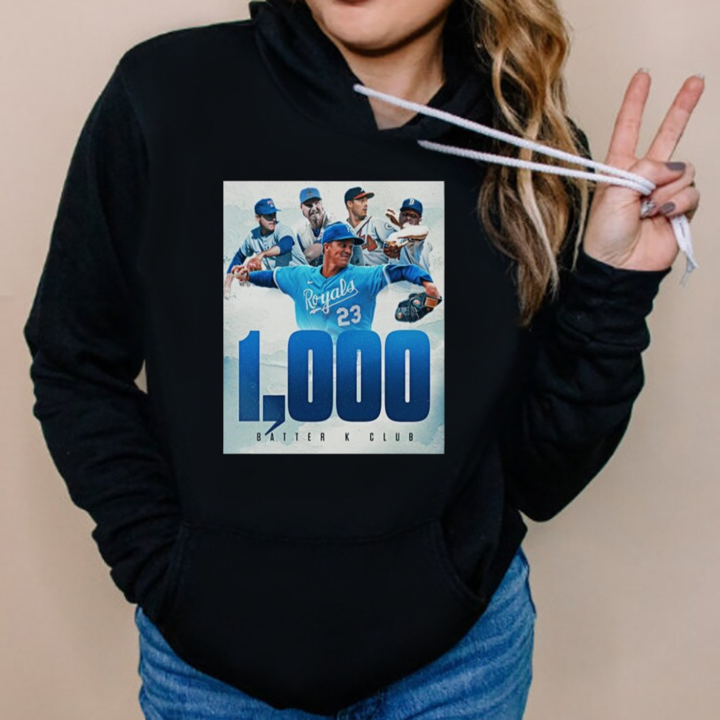 Kansas City Royals 1000 Batter K Club Shirt 5 Hoodies