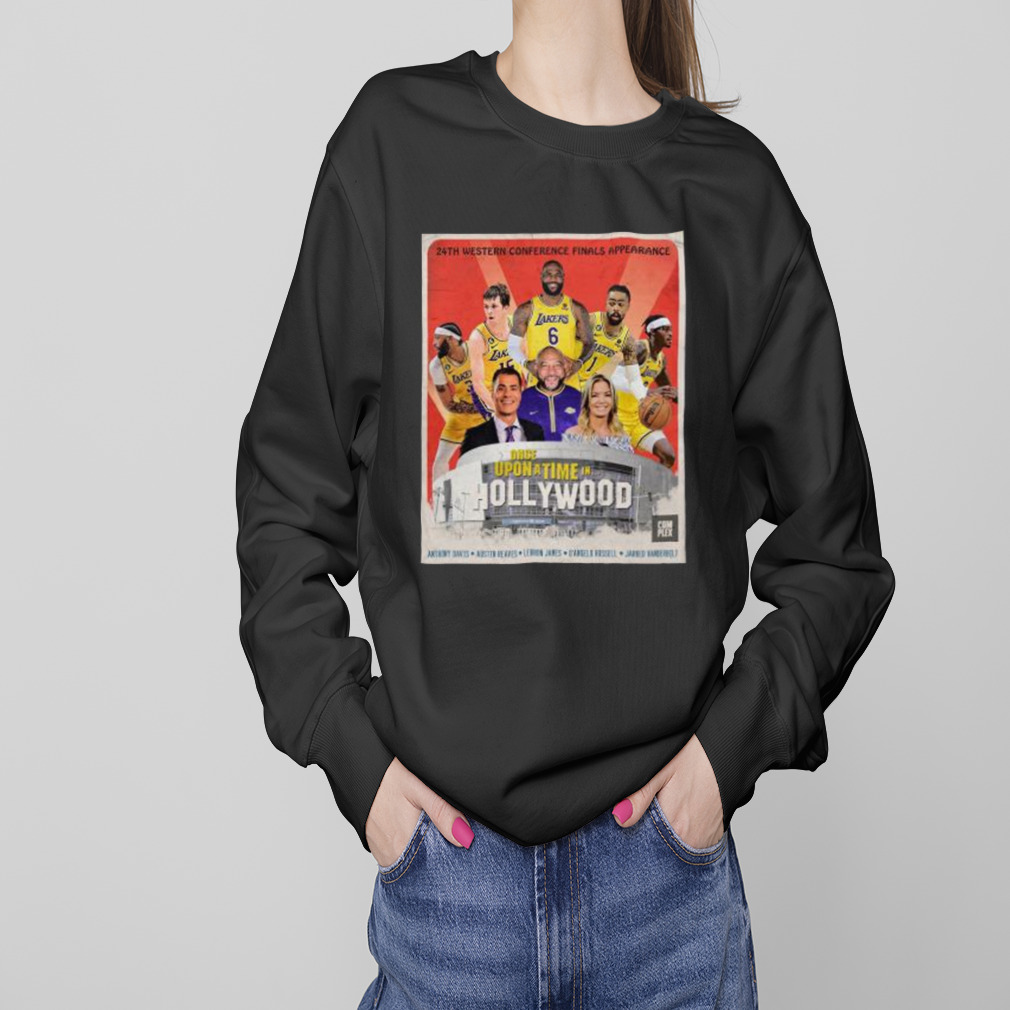 Los Angeles Lakers 24th Western Conference Finals Appearance once Upon a Time in Hollywood shirt 4 Sweaters