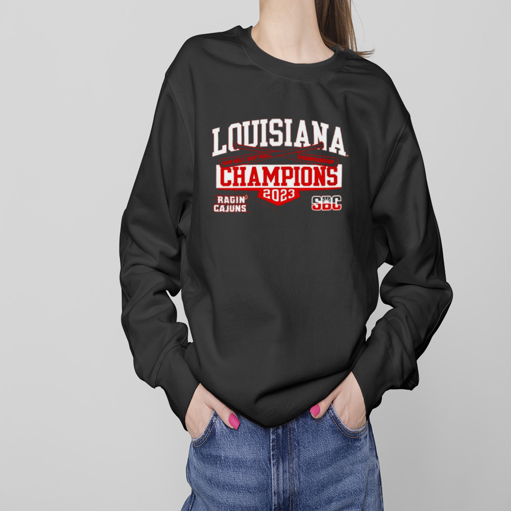 Louisiana Ragin’ Cajuns NCAA Sunbelt Softball Conference Tournament Champions 2023 shirt 4 Sweaters