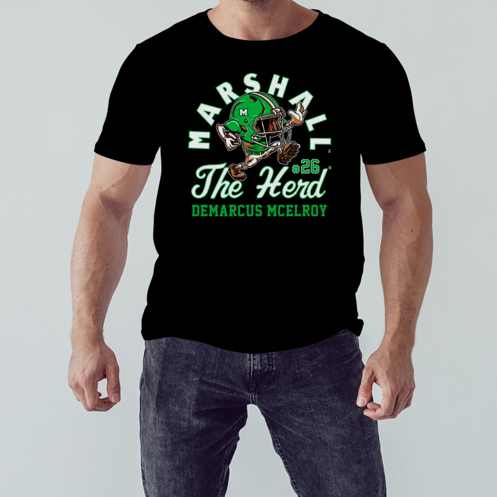 Marshall Thundering Herd Ncaa Football Demarcus Mcelroy T-shirt 1 Unisex tshirt