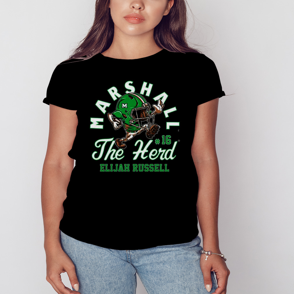 Marshall Thundering Herd Ncaa Football Elijah Russell T-shirt 2 Women's tshirt