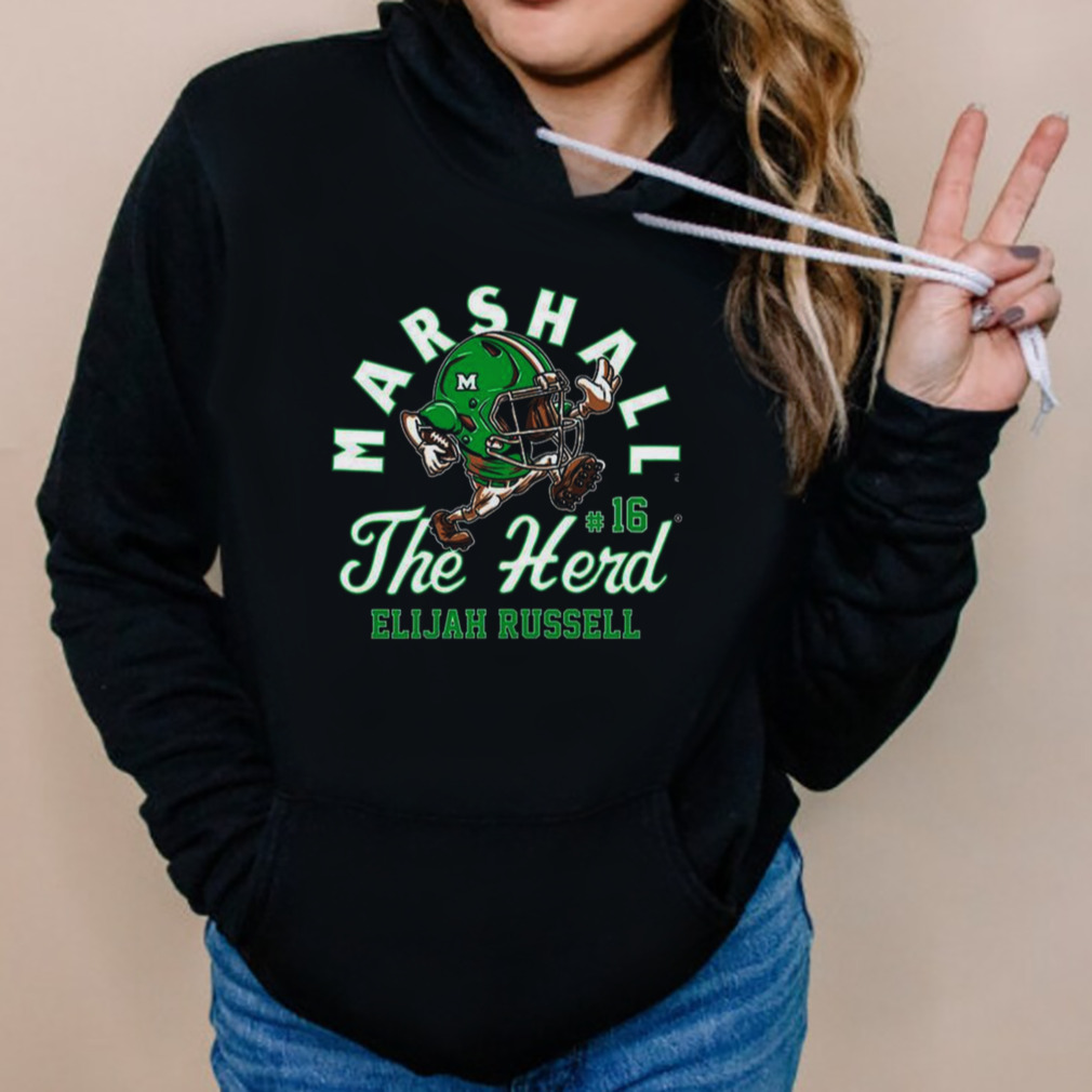 Marshall Thundering Herd Ncaa Football Elijah Russell T-shirt 5 Hoodies